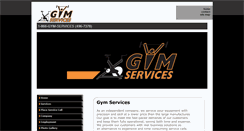 Desktop Screenshot of gymservices.com